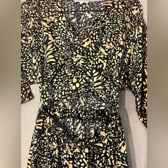 Women’s Baltic Born Morlana Maxi Dress Size Medium Black And Brown - Picture 3 of 5